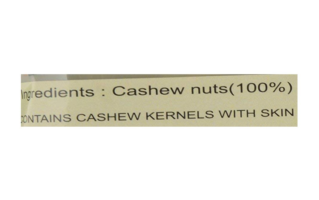 Delis Borma Cashew Kernels Jumbo Size   Pack  500 grams